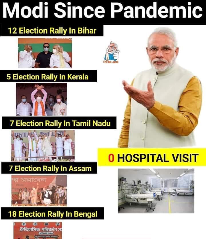 imtarik89's tweet photo. 1. Shortage of Beds
2. Shortage of oxygen
3. Shortage of Ventilators
4. Shortage of Remdesivi

Modi is fail PM .He must resign.

#ResignModi https://t.co/4qtjkvmvuK