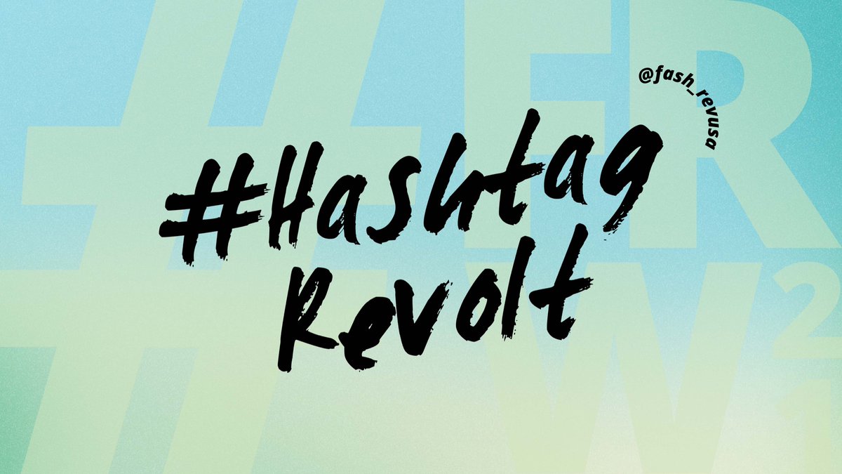 Carrysomers's tweet photo. What if we could reclaim the top #fastfashion hashtags for #FashionRevolutionWeek? We’re partnering with @Fash_RevUSA for their #HashtagRevolt campaign aimed at revolutionising the power of the hashtag during Fashion Revolution Week. #whomademyclothes #whatsinmyclothes https://t.co/zE35f9k1Nr