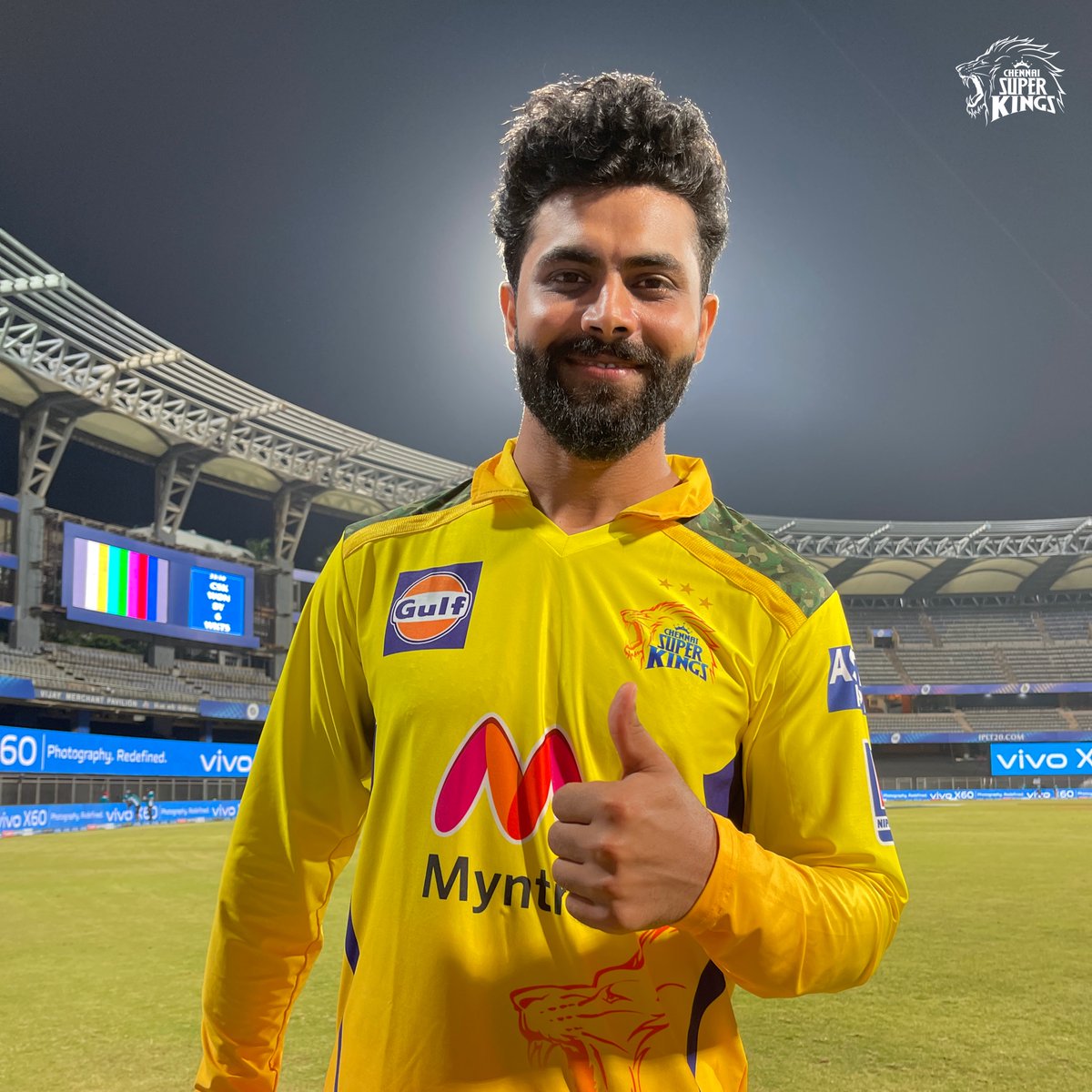 CskIPLTeam's tweet image. Game changer of the match 🔥 
RT if you are agree! 
📷- @ChennaiIPL 
#CSKvRR