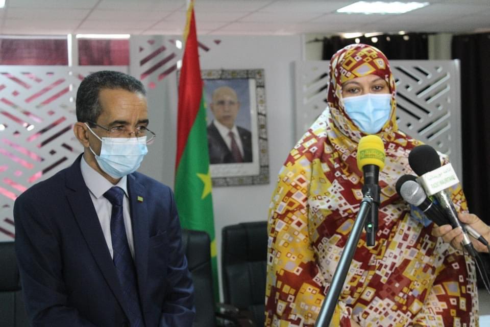 معالي الوزير الأول <a href="/M_BilalMessoud/">محمد ولد بلال مسعود Mohamed Ould Bilal Messoud</a> يؤدي صباح اليوم زيارة تفقد لوزارة التجارة والصناعة والسياحة