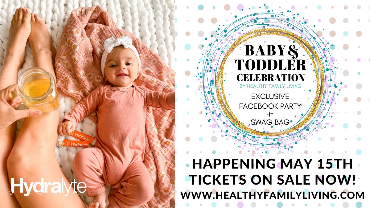 Healthy Family Living Vancouver (@hflvancouver) on Twitter photo Join our online Baby & Toddler Celebration May 15th, presented by <a href="/ActiveBaby/">Active Baby</a>. You could win $5000+ in prizes from amazing 20+ amazing brands like <a href="/Hydralyte/">HydraLyte</a> & <a href="/hydralytecanada/">hydralytecanada</a>!
healthyfamilyliving.com/baby-toddler-c…
<a href="/coasttocoastkid/">Coast to Coast Kids</a> Join our online Baby & Toddler Celebration May 15th, presented by <a href="/ActiveBaby/">Active Baby</a>. You could win $5000+ in prizes from amazing 20+ amazing brands like <a href="/Hydralyte/">HydraLyte</a> & <a href="/hydralytecanada/">hydralytecanada</a>!
healthyfamilyliving.com/baby-toddler-c…
<a href="/coasttocoastkid/">Coast to Coast Kids</a>