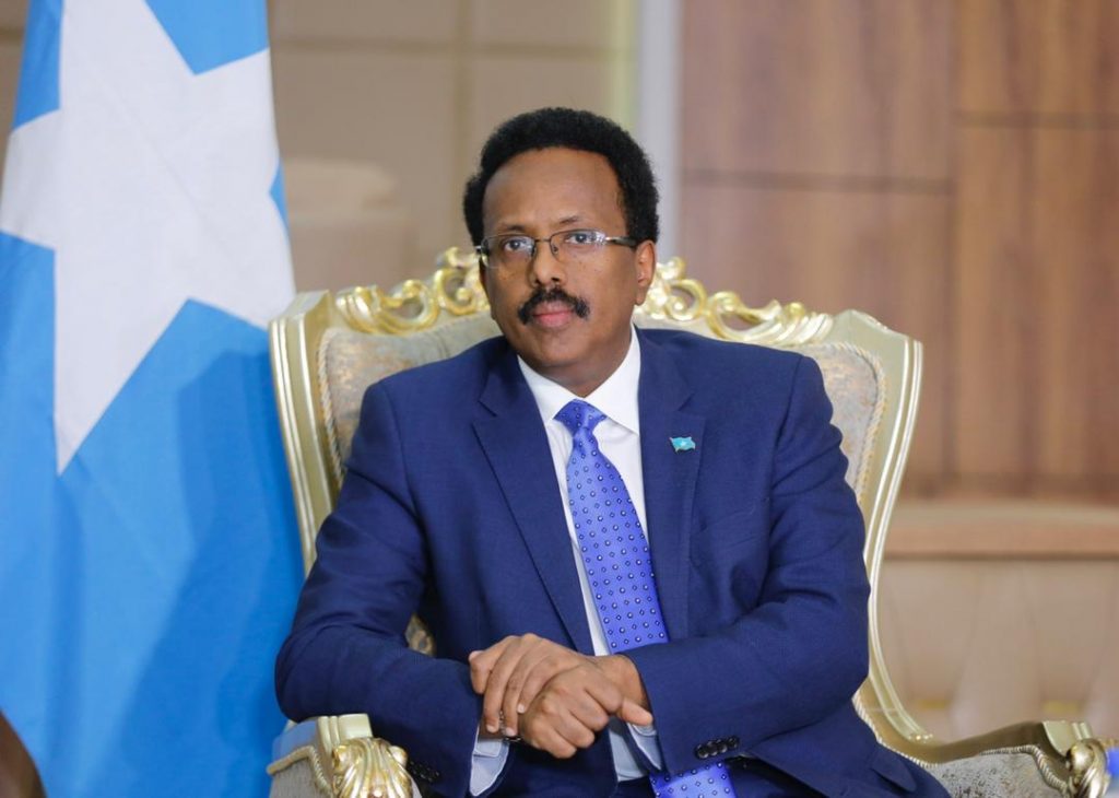 Today President <a href="/M_Farmaajo/">Mohamed Farmaajo</a> announced that the FGS "With regards to #Somalia’s efforts to hold peaceful, inclusive and timely elections, my government would welcome the role of the AU in facilitating a Somali-led and Somali-owned engagement process that would lead to dialogue."