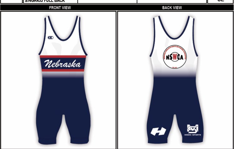 huskerland1's tweet photo. We would like to say thank you to Misko Sports for designing our new All Star Dual Singlets! https://t.co/guo9eDeR2c