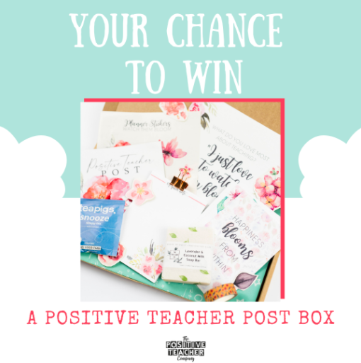 TPositiveTC's tweet image. RT to win! We have 1 of our new Positive Teacher Post boxes up for grabs. We sold out in record time on Saturday - 1 remains! The lucky winner will be chosen at random this Sunday at 7pm: simply RT &amp;amp; comment what your ideal item would be in a Positive Teacher Post box. Good luck!