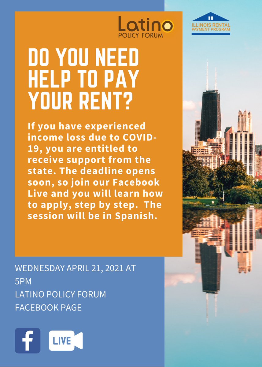 Instituto1977's tweet image. If you've lost income because of the COVID-19 pandemic, you're not alone and you're entitled to receive support from the state. Join our friends at @latinopolicy this Wednesday, April 21 at 5PM on Facebook Live to learn how to apply step-by-step. #OneDynamicInstituto