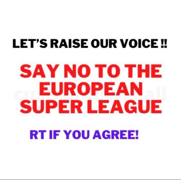 Well said <a href="/GNev2/">Gary Neville</a> it’s time greed is stopped fans should now have a say in the boardrooms ...!!!!!
#FootballAgainstSuperLeague 
#FansAgainstEuropeanSuperLeague 
#htafc