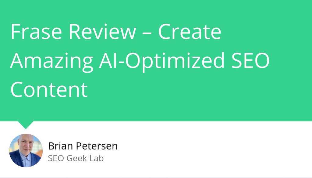 SEOGeekLab1's tweet image. AI-Powered content optimization is the future of SEO - How to rank like a BOSS

Read more 👉 go.seogeeklab.com/DVufSTbP

#HigherConversion #AIPoweredOptimization #ContentOptimization #FraseReview #OnPageSEO #MonthlySearchVolume
