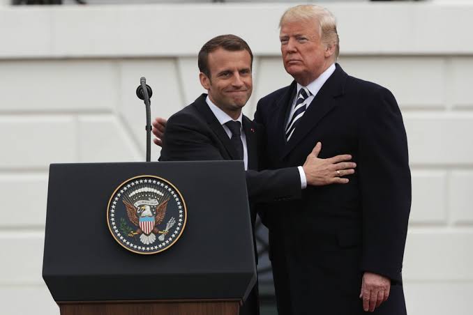 When Trump felt the U.S was being used by France and hinted he might withdrawal U.S forces from West Africa, Emmanuel Macron pleaded with Trump not to cut off military support.