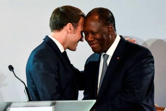 ..forces the francophone states to peg the proposed "ECO" currency for the French CFA and in a crude, infantile and undiplomatic gesture stands side by side with the Ivorian leader as he announced his decision to peg the ECO to the CFA...to a stunned ECOWAS delegation.