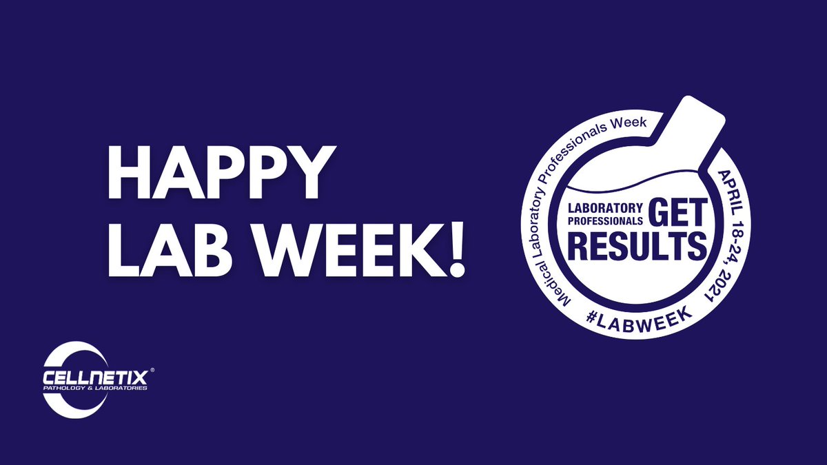 CellNetixLabs's tweet image. Happy Lab Week! As we celebrate all lab professionals, we want to acknowledge and give thanks for their continued dedication and commitment to patient care and the lab profession. #ASCPLabWeek21  #CellNetixLabWeek21