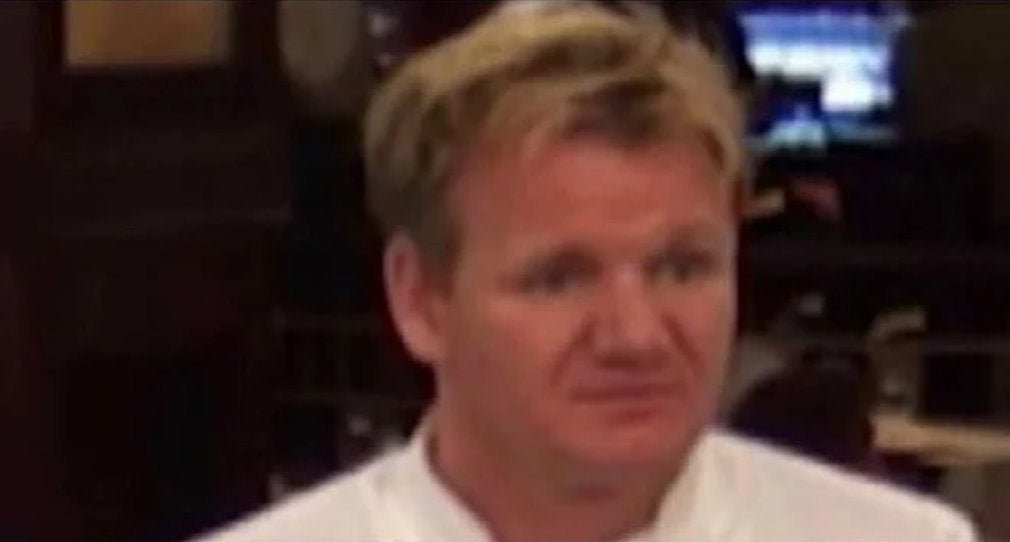 Since a week, I can't stop laughing about this picture of Gordon Ramsay. This facial expression is just to relatable  and a 100% accurate represantation of disappointment xDDDD. https://t.co/K4SAbRAxUr