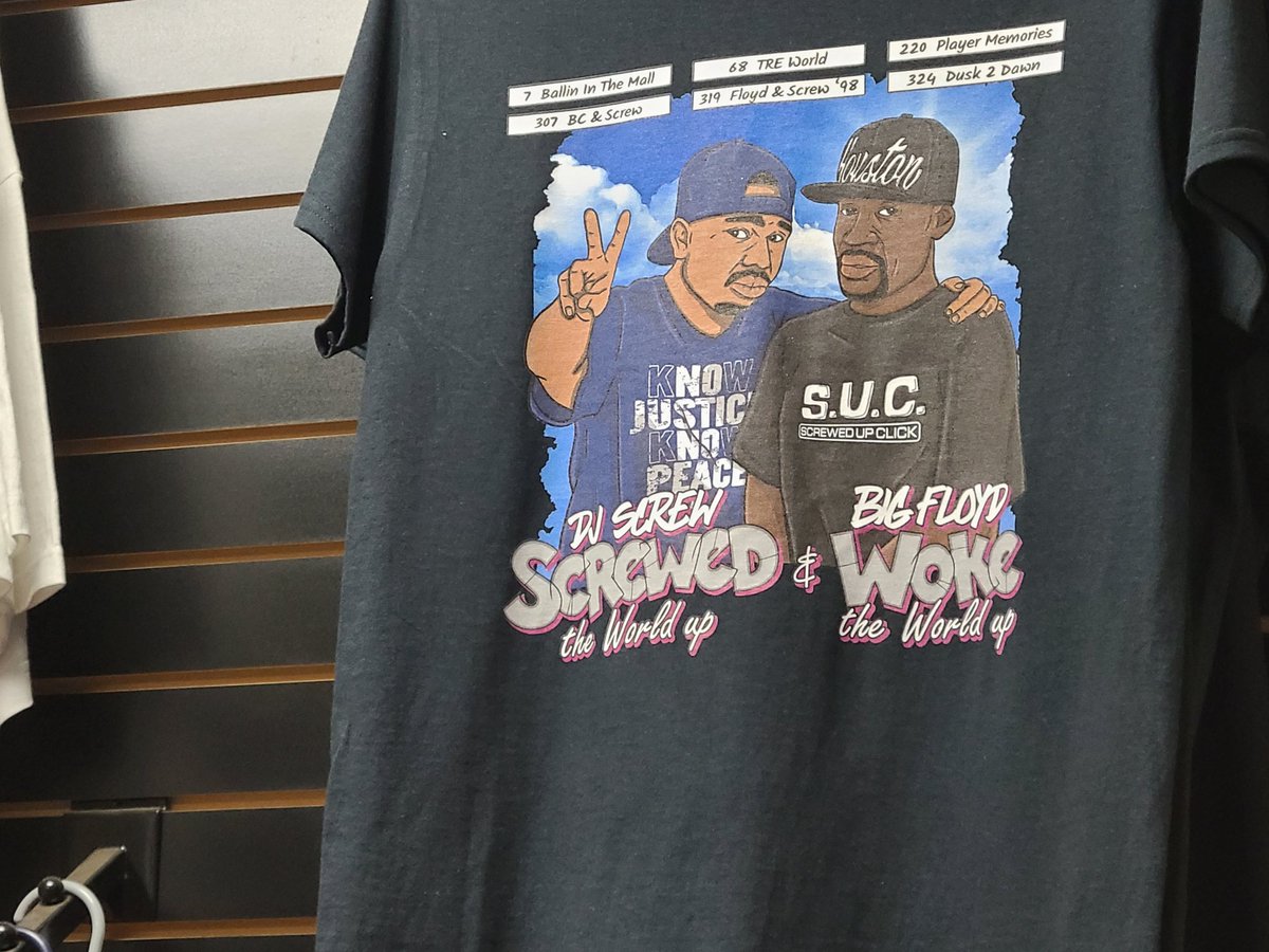Also made a quick visit to Screwed Up Records & Tapes, where George Floyd aka "Big Floyd" was known to come by and make music with legendary local artist DJ Screw