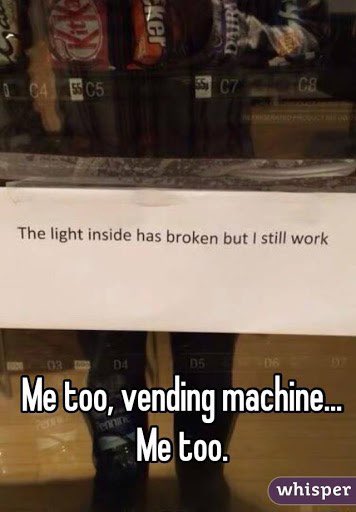 Was broken on when. The light inside has broken but i still work. the light is broken but i still work. the light inside has broken, but i still wor.