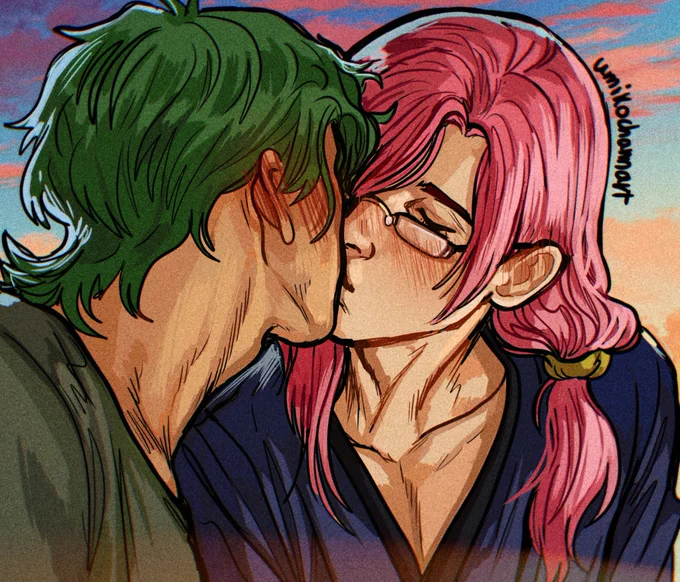 More kisses ? #SK8THEINFINITY #エスケーエイト #matchablossom 