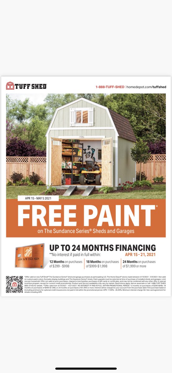 David Gibson (@dgibsontuffshed) on Twitter photo TR-700 sold for $3766 by Team Redlands #1013! Free Paint 🎨 + Up to 24 months financing for the next 36 hours! Make them count!$$
<a href="/josephgarciathd/">JOE GARCIA</a> <a href="/JanessaGreenman/">Janessa Greenman</a> <a href="/CarlosTC1013/">Carlos Hernandez</a> <a href="/DonnaDthd1013/">Donna De La Cruz</a> <a href="/JPierceHD/">jessica pierce</a> @PS_RSM <a href="/BrianTUFFSHED/">BrianTUFFSHED</a> @TuffShed_RAM TR-700 sold for $3766 by Team Redlands #1013! Free Paint 🎨 + Up to 24 months financing for the next 36 hours! Make them count!$$
<a href="/josephgarciathd/">JOE GARCIA</a> <a href="/JanessaGreenman/">Janessa Greenman</a> <a href="/CarlosTC1013/">Carlos Hernandez</a> <a href="/DonnaDthd1013/">Donna De La Cruz</a> <a href="/JPierceHD/">jessica pierce</a> @PS_RSM <a href="/BrianTUFFSHED/">BrianTUFFSHED</a> @TuffShed_RAM