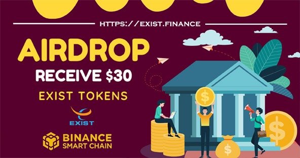 New Airdrop: Exist.finance (exist)
Reward: 5,000 Exist ($30)
Focus: Distributed on May 30

Bot Airdrop Link: t.me/Exist_finance_…

🔹 Join on Exist Telegram group and channel.
🔹 Follow Exist Twitter and Retweet the post.
🔹 Submit your BSC address (BEP-20)