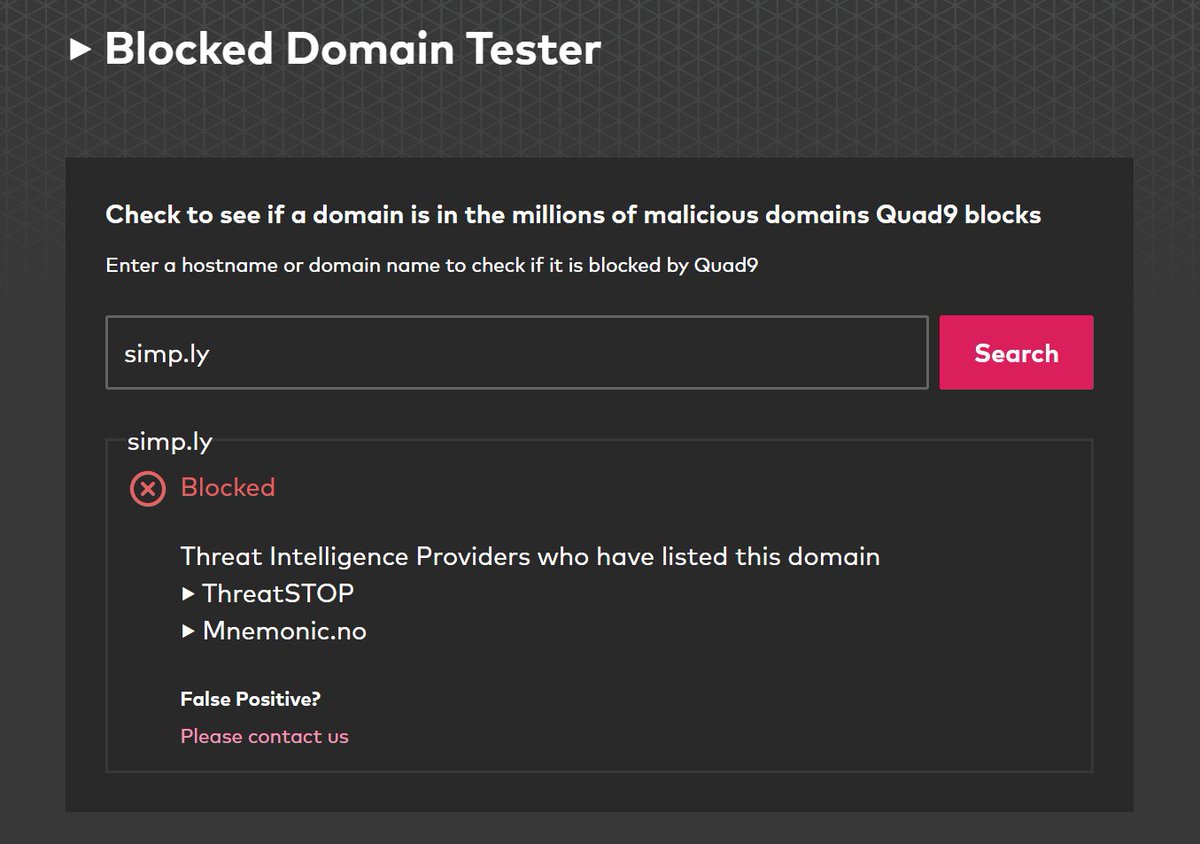 mattboroi's tweet image. @simplenoteapp public notes (still) being blocked by @Quad9DNS likely due to @cybereason research on #SharpStage and #MoleNet. quad9.net/result?url=sim…