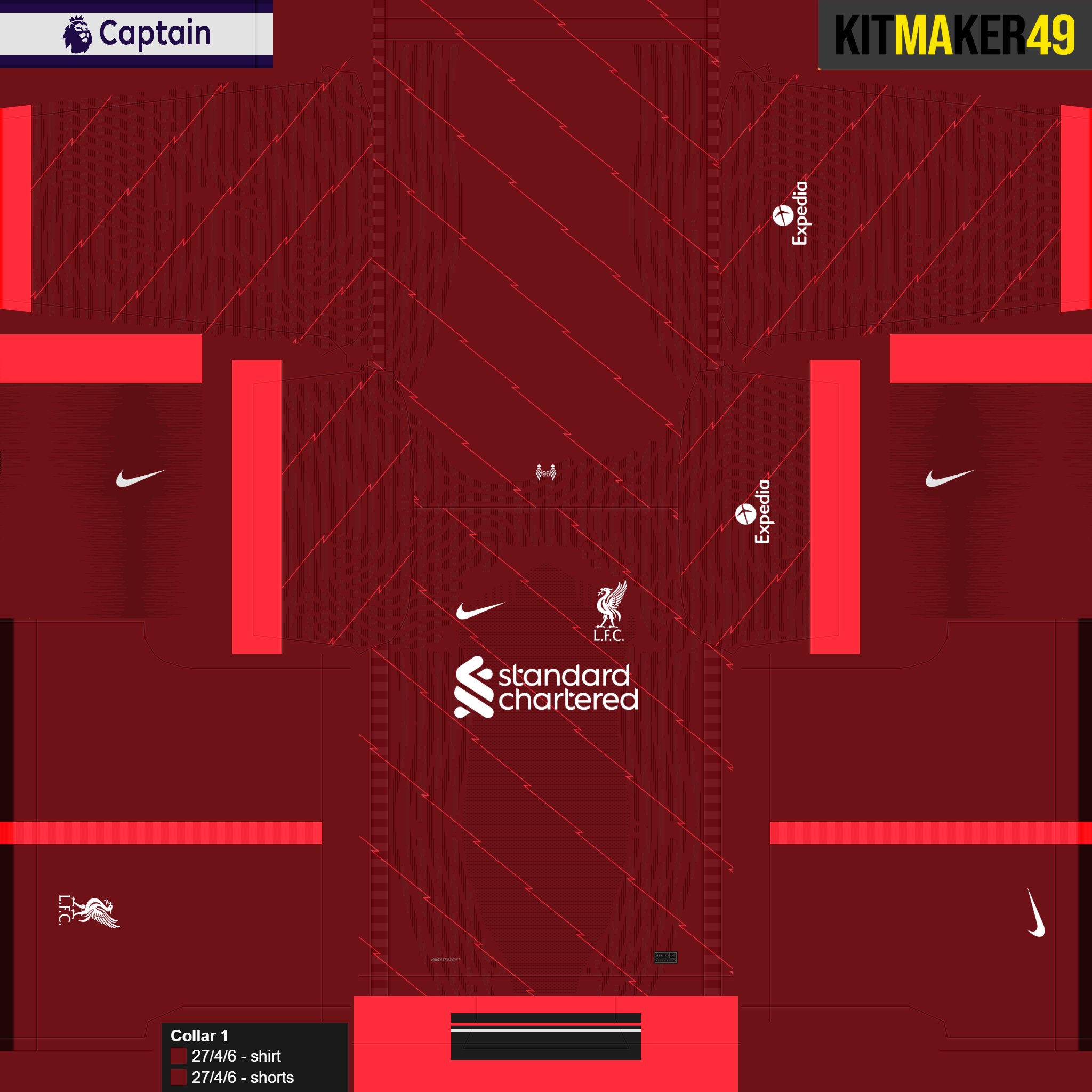 Pes sales liverpool kit