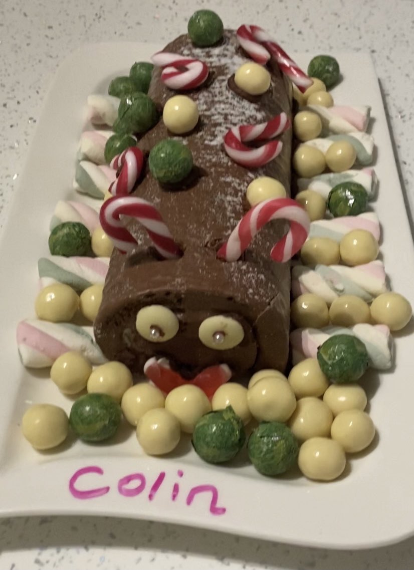 AlexandraBadwi's tweet image. So bloody pleased We never let our ‘Poundland’ inspired ‘Colin’ out of the bag Christmas 2019. Imagine the lawsuit 😱😱😱 #colinthecaterpillar #aldi