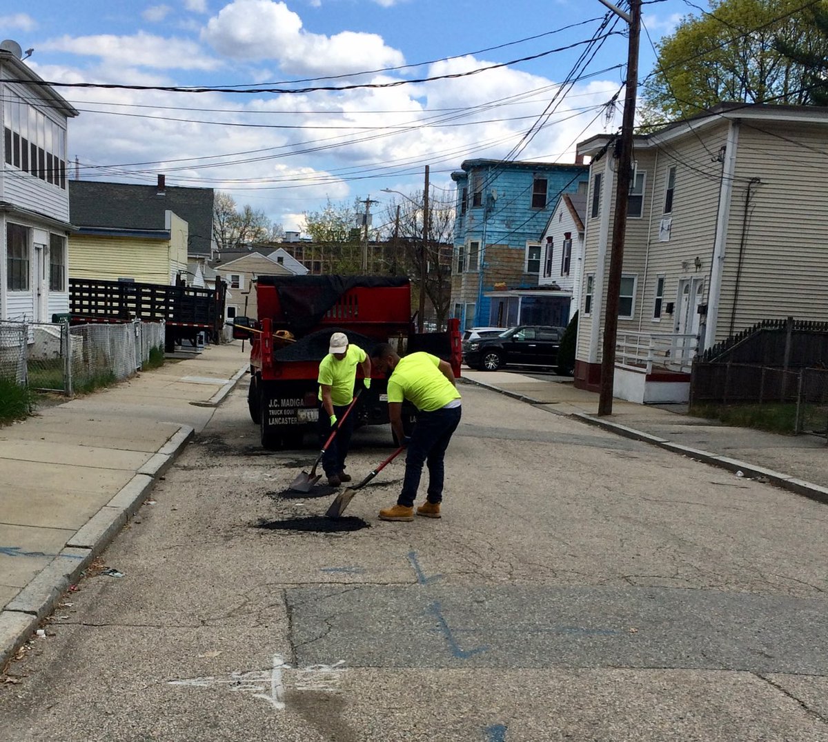 City of Providence (@cityofprov) on Twitter photo Our DPW crews are out making repairs to multiple streets throughout the <a href="/CityofProv/">City of Providence</a>. If you see a pothole in your neighborhood, please report it through the <a href="/PVD311/">Providence 311</a> app so that we can dispatch a crew to repair it. Our DPW crews are out making repairs to multiple streets throughout the <a href="/CityofProv/">City of Providence</a>. If you see a pothole in your neighborhood, please report it through the <a href="/PVD311/">Providence 311</a> app so that we can dispatch a crew to repair it.