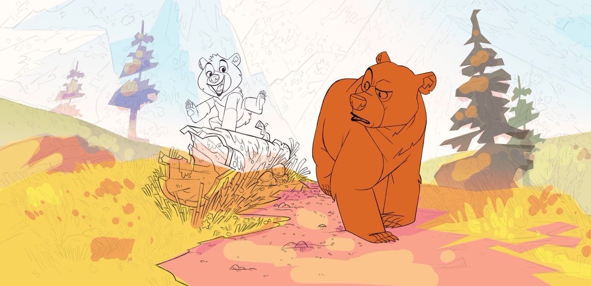 juntei aqui todas as etapas da arte do irmão urso, pra quem não conseguiu colar nas lives pra acompanhar.
Lembrando que as proximas lives vão começar essa semana ainda e a da vez vai ser a MULAN!