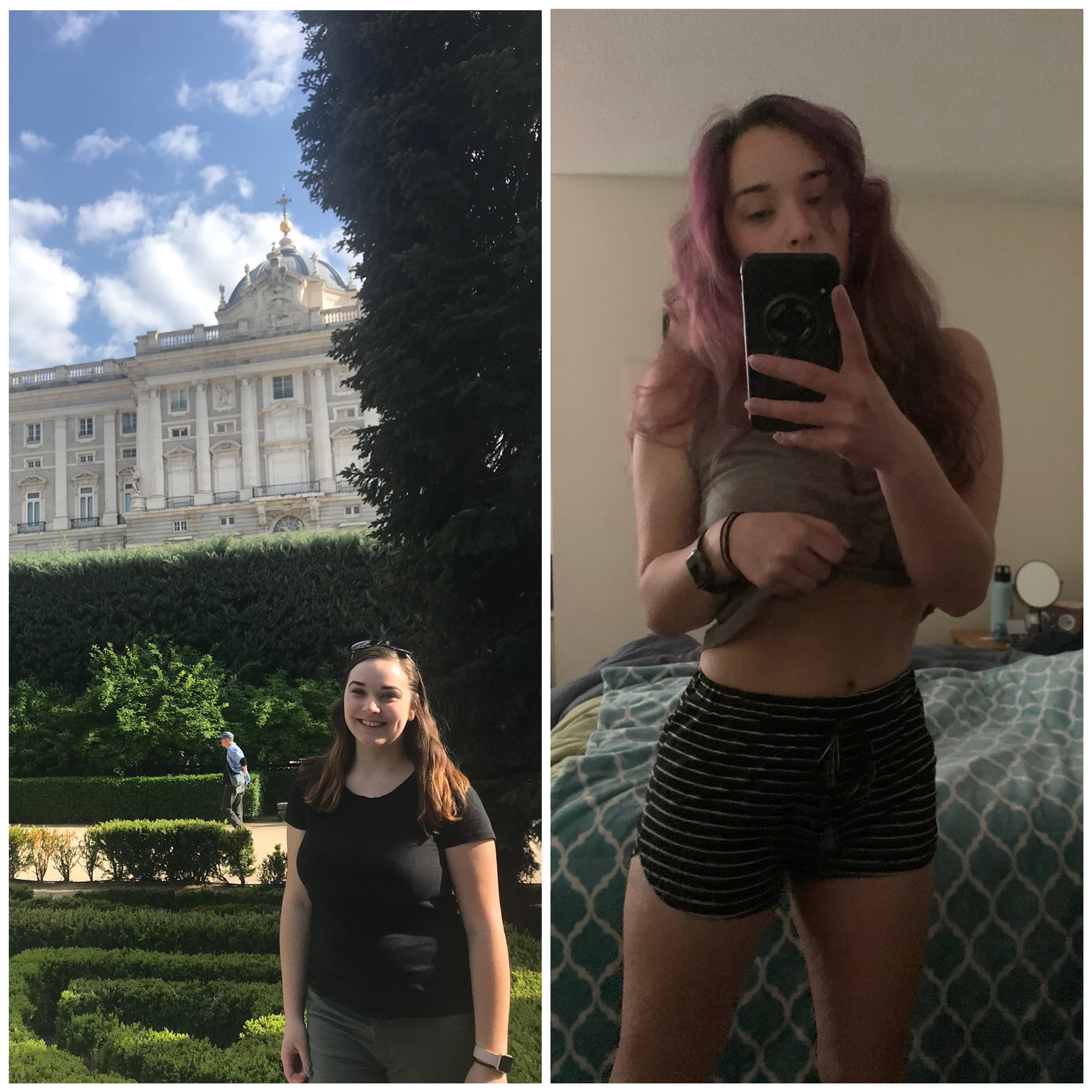 MissCaitlin on Twitter: "3 years of progress 💪🏻 Left was taken in 2019