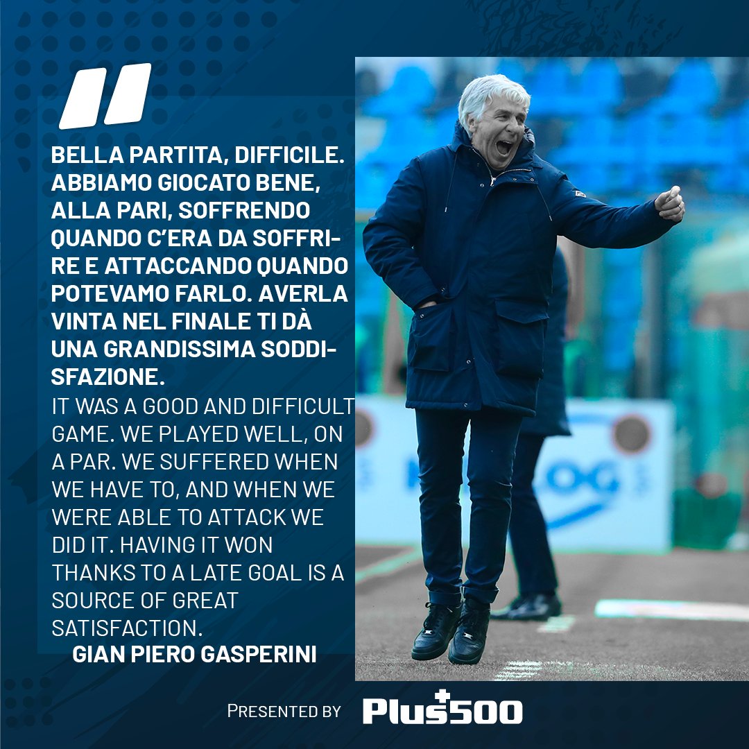 Atalanta_BC's tweet photo. 📊 Parole e numeri di una grandissima vittoria!
🦾 Let's sum up yesterday's crucial win!
⠀
Presented by @Plus500 
#AtalantaJuve #GoAtalantaGo ⚫️🔵 https://t.co/I1M54tPZCq