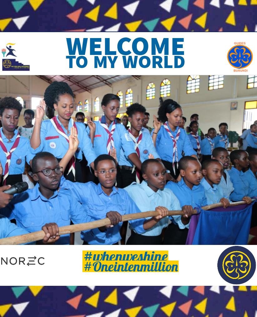 YessgirlsBurund's tweet photo. @wagggsworld is a wonderful space of development where girls and  women can be empowered. This week is very special.
Parents and @GuidesBurundi will be sharing the Importance of Girl Guiding and it's impact. Stay turned on our page to learn more about Guiding. #Oneintenmillion https://t.co/Bwdfa8vclT