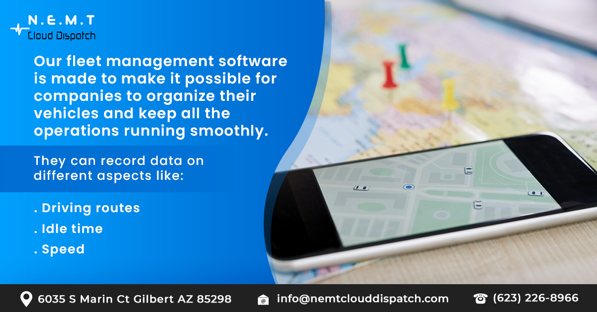 cloud_nemt's tweet image. Fleet Management Software | NEMT Cloud Dispatch
Call Us for a Free Demo: 623-226-8966
Visit Our Website: nemtclouddispatch.com
#clouddispatch #nemtclouddispatch #nemtsoftware #nemt #dispatch #Dispatchers #dispatchingsoftware