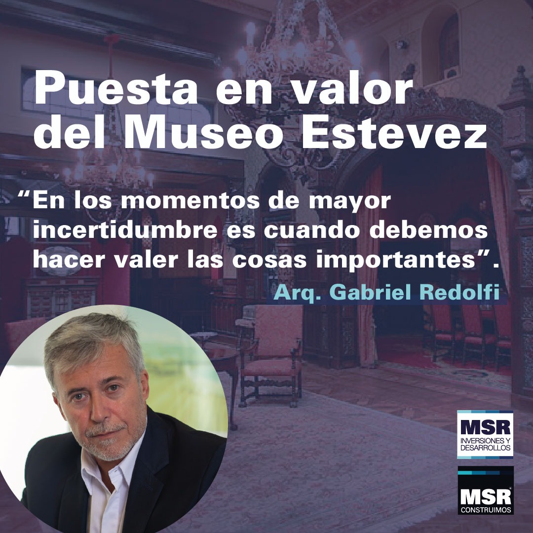 MSRconstructora's tweet photo. El presidente de MSR, Gabriel Redolfi, brindó una entrevista para radio Arinfo acerca de la puesta en valor del Museo de Arte Decorativo y Firma Odilo Estevez. 

Volvé a escuchar la entrevista completa: https://t.co/0dQlhW651T https://t.co/hRI29UAiYz