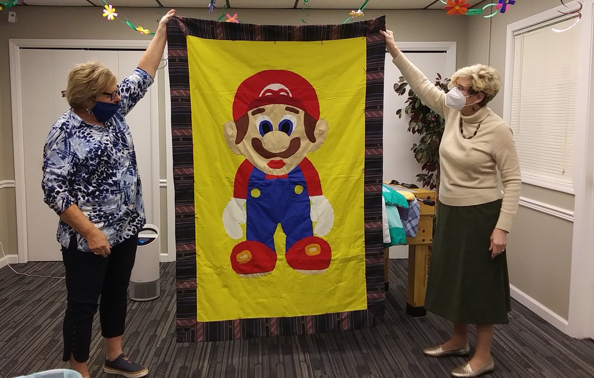 Thank you for the donation of quilts from PLUS! PLUS is a faith and character based re-entry program which offers offenders an opportunity to choose alternatives to their previous behavior through an emphasis on spiritual, moral and character development.