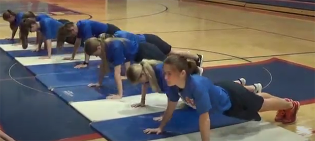 Female Push-ups