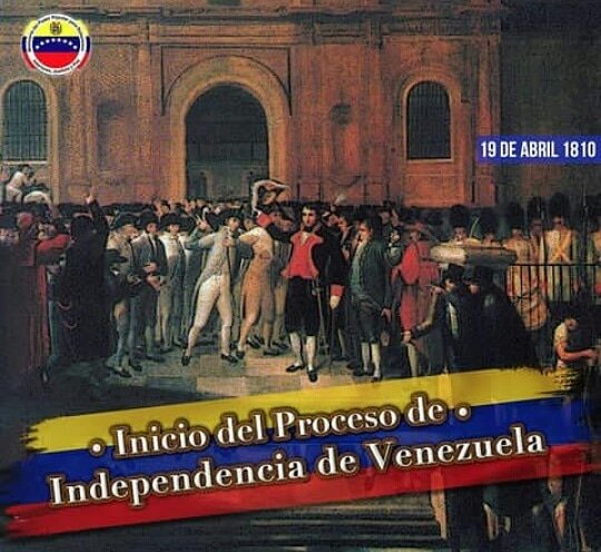 19 de abril de 1.810, está fecha es conocida como el día de la proclamación de la liberación de Venezuela, pues marcó el inicio del proceso final de la independencia del imperio español.

@douglasricovzla @jsalazarcicpc @mercybracho71
instagram.com/p/CN3BPFNhxla/…