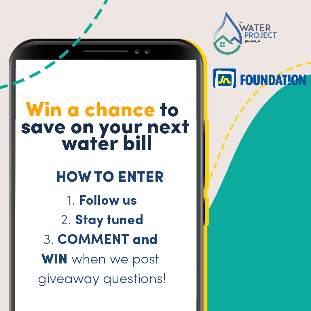 JNFoundation's tweet photo. Want to save on your water bill and win awesome water efficient fixtures for your home? FOLLOW US now! #win #savings #eco #climatechange #jnwaterproject #wateradaptja #jnclimatechangesummit #jnwatersummit2021 #waterandme2021 #waterislife #sustainability #innovation https://t.co/XBDmOyFNaO