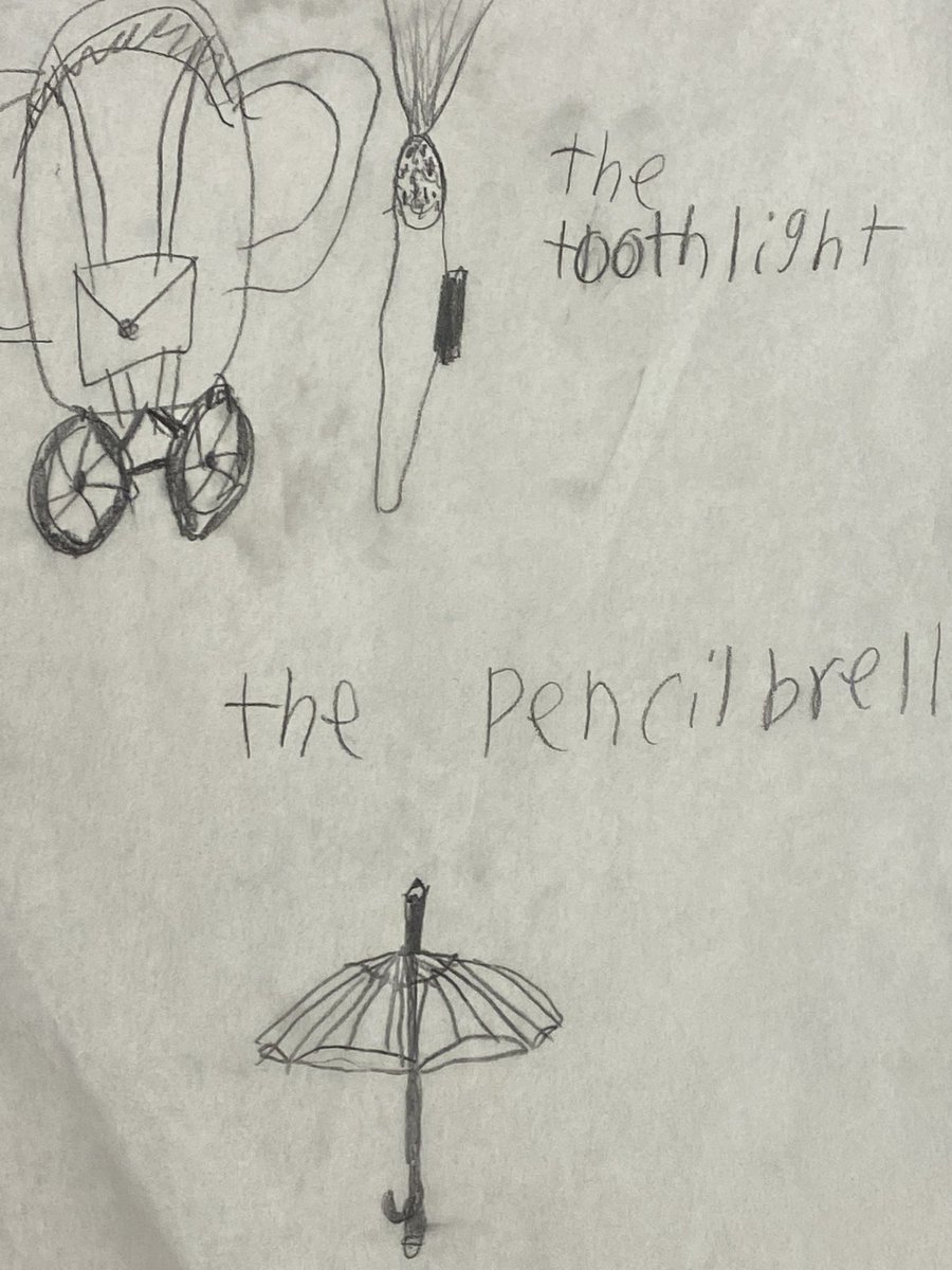 Have you ever wished for a pencil-brella or a tooth light? Invention ideas are flowing at Timbers. <a href="/HumbleISD_TE/">Timbers Elementary</a> <a href="/HumbleISD_ADV/">Humble ISD Advanced Learning</a> <a href="/CampInvention/">Camp Invention</a> <a href="/HumbleISD/">Humble ISD</a> #TEinspires