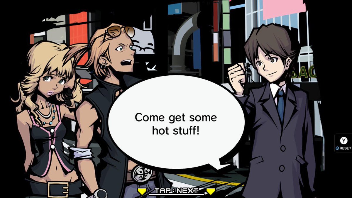 I completely forgot that sending people memes was an integral part of the gameplay and plot of TWEWY 