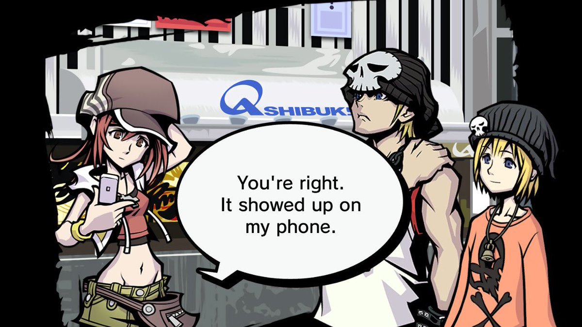 I completely forgot that sending people memes was an integral part of the gameplay and plot of TWEWY 