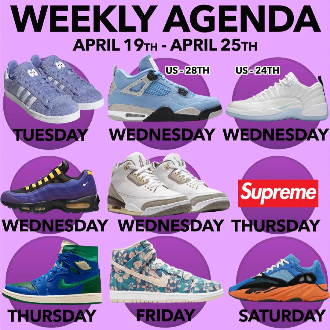 Another massive week of releases ahead of us and members ready to eat. A few have already secured the very profitable A Ma Maniere x AJ3 with much more success to come! 💜🎥 Like and RT for a Free Monthly Membership! ✅