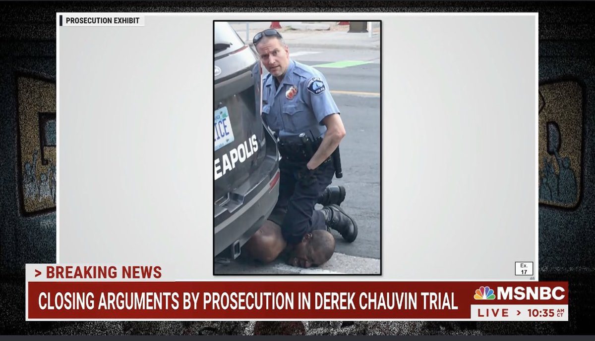 petershoneye's tweet image. This fact is so simple that even a 9-year old found it very simple. “Get off the man he can’t breath” she said. The prosecution rebuttal the defense that common sense to see someone ‘s knee on a humans neck will cause his death #LackOfOxygen it’s that simple @MSNBC #ChauvinTrial