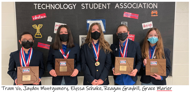 Congratulations to our @NMMSNorthstars on their placement at the TSA State Competition! @NKCSchools