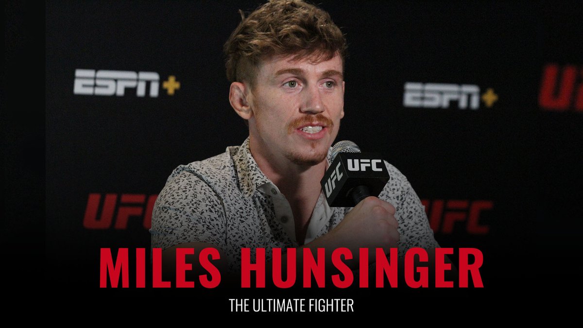 #TUF29 Miles Hunsinger (<a href="/merkenstein/">Miles Hunsinger</a>) full pre-show interview

📽️ youtu.be/2u0SNTc7kmY