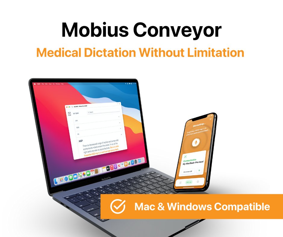 Mobius_MD's tweet image. Dictation made for busy providers by busy providers!
Fully HIPAA compliant! Dictate into any EMR! #medicaldictation #medicaltranscription #HIPAAsolutions #HIPAA #doctors