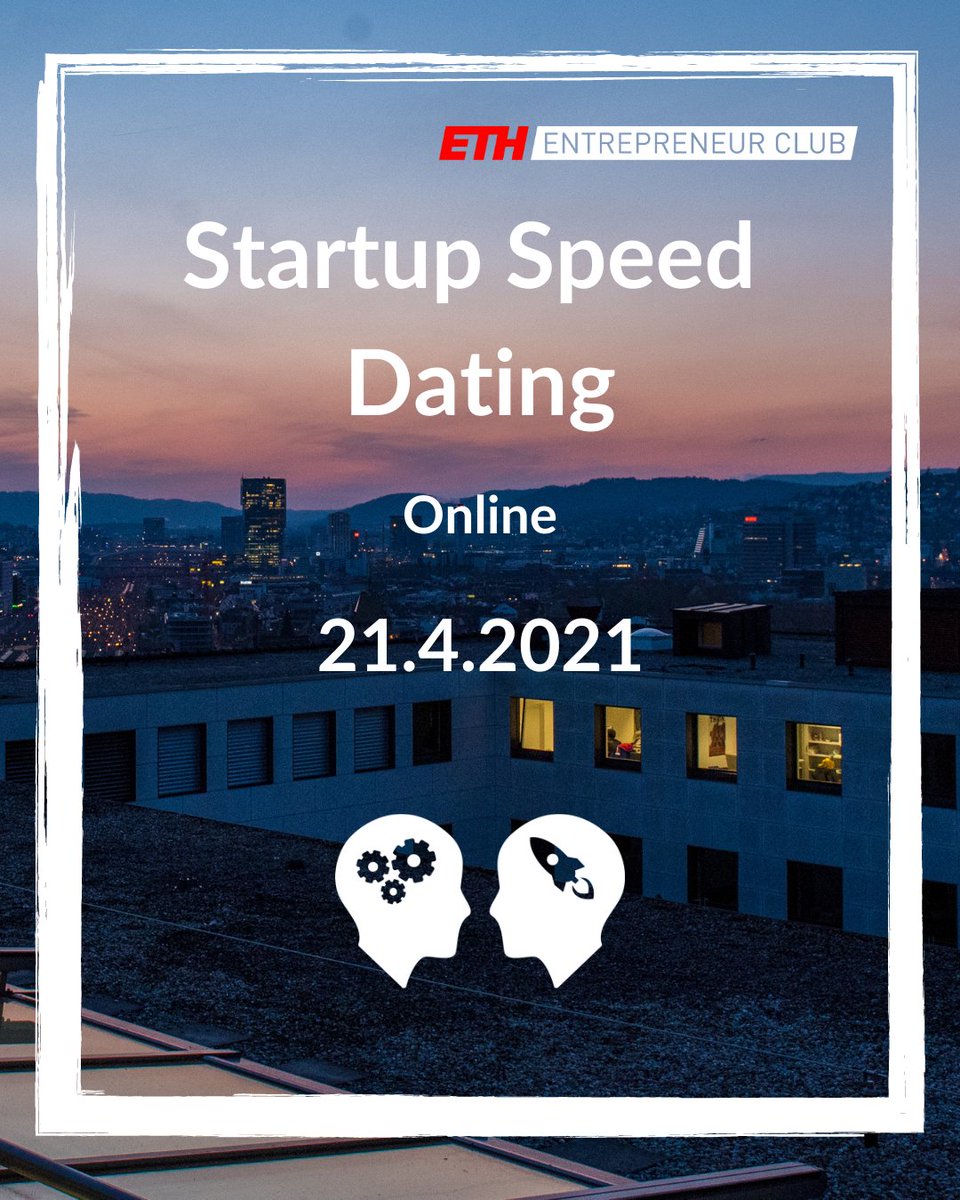 Looking for a job or an internship?🚀

Join us on the 21st of April at 17:00! Sign up now: eth.ec/ssd
#Entrepreneurship #entrepreneurclub #startup #internships