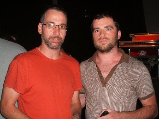 With Stone Gossard from Pearl Jam in New York many moons ago.