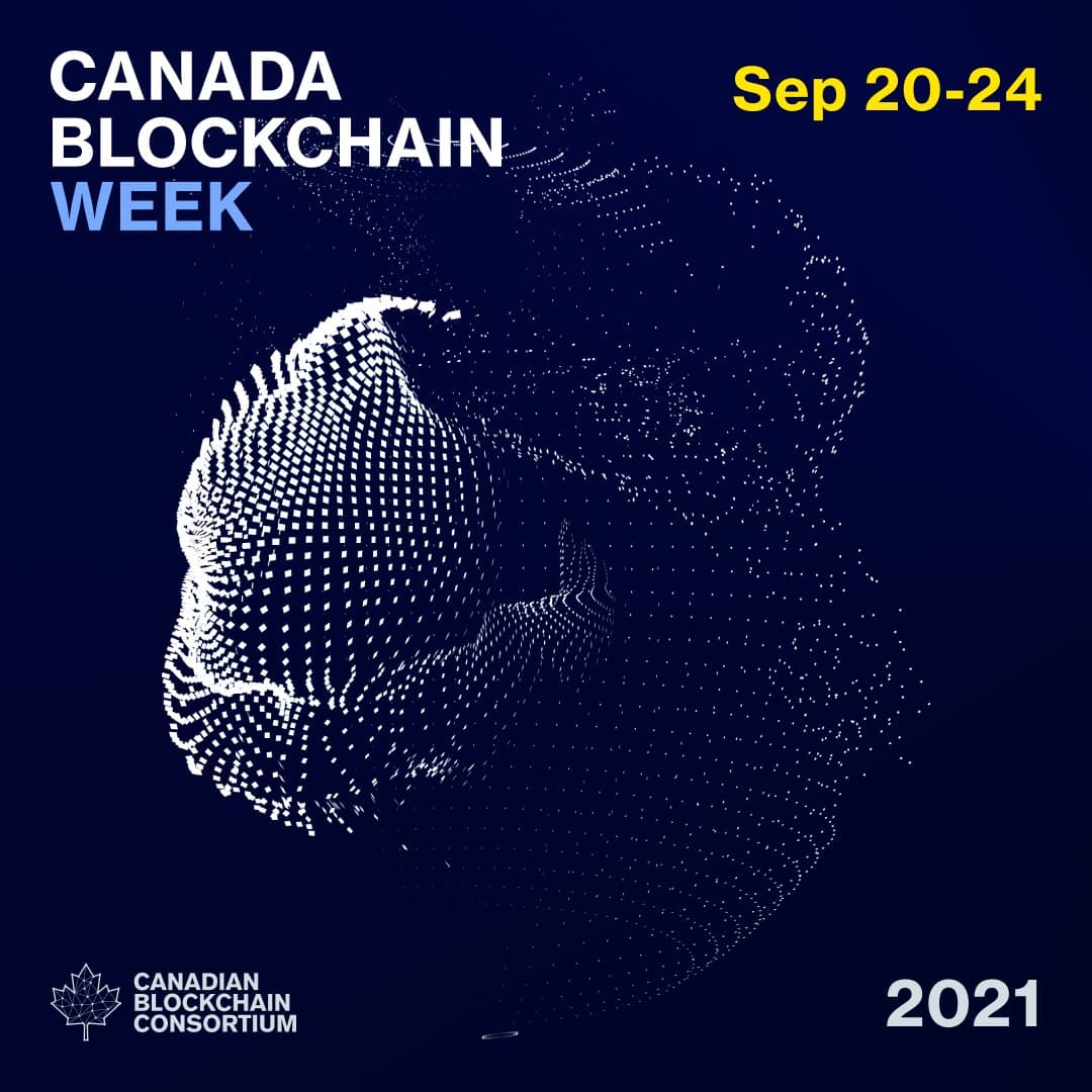 Bitcoin_CBC's tweet photo. Canadian Blockchain Week Sept.20-24, 2021. Check out the website link below. #CanadaBlockchain #CanadaBlockchainWeek
https://t.co/9qLCaV9jNh https://t.co/TPKjee7vKZ