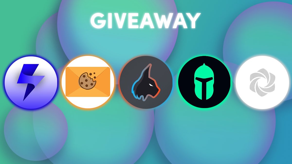 GIVEAWAY Prizes: -1x @OmniNotify Free Month -1x @Hybrid_Software Beta Key -1x @CookieGmails Warmed Gmail -1x @TorAutofill Beta Key -1x @LynxScripts Free Month To enter: -Retweet ♻️ -Tag a Friend 👥 -Follow all accounts ✅ Ends in 48 hours!