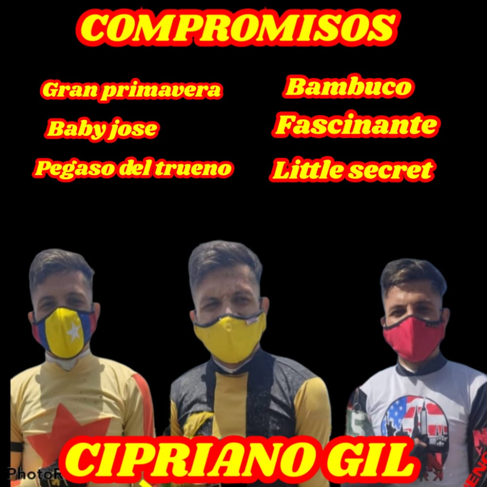CiprianoGil2's tweet photo. Ya en la ultima reunion de este primer metting quiero agradecerles a todos los propietarios , trainer y conexiones que me han brindado su confianza y apoyo a todos los amigos y seguidores , bendiciones a todos @Losamanesracing @gmarquez_j @hjgcdj @nelsonct500 #fernandoparilli https://t.co/dvJh8GDcfz