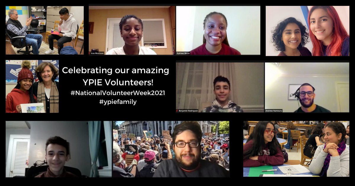 YonkersPartners's tweet photo. Happy #NationalVolunteerWeek! We are so grateful to the hundreds of YPIE volunteers who play an invaluable role in making our YPIE students' college dreams a reality. https://t.co/8awAVe87wE
#nvm2021 #ypiefamily #volunteering https://t.co/tXcY5VpAyh