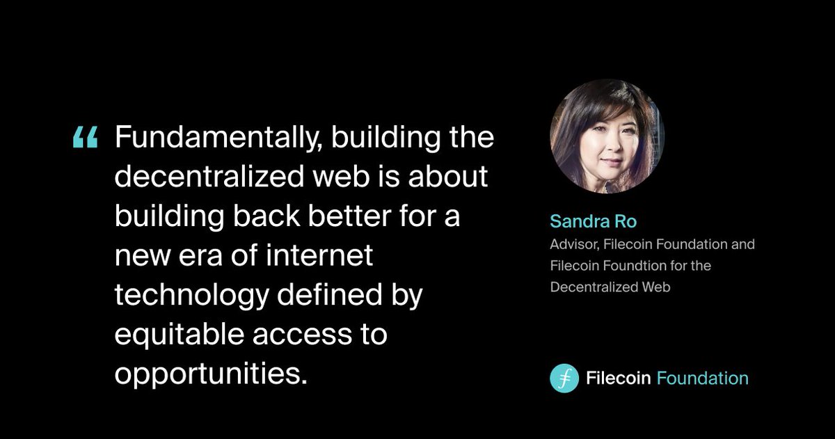 FilFoundation's tweet image. Meet the amazing @srolondon, a proponent for ‘human-centric tech’ and an advisor to the Filecoin Foundation and FFDW. Sandra currently serves as CEO of the @GBBCouncil, a leading global industry association for the blockchain technology ecosystem.
