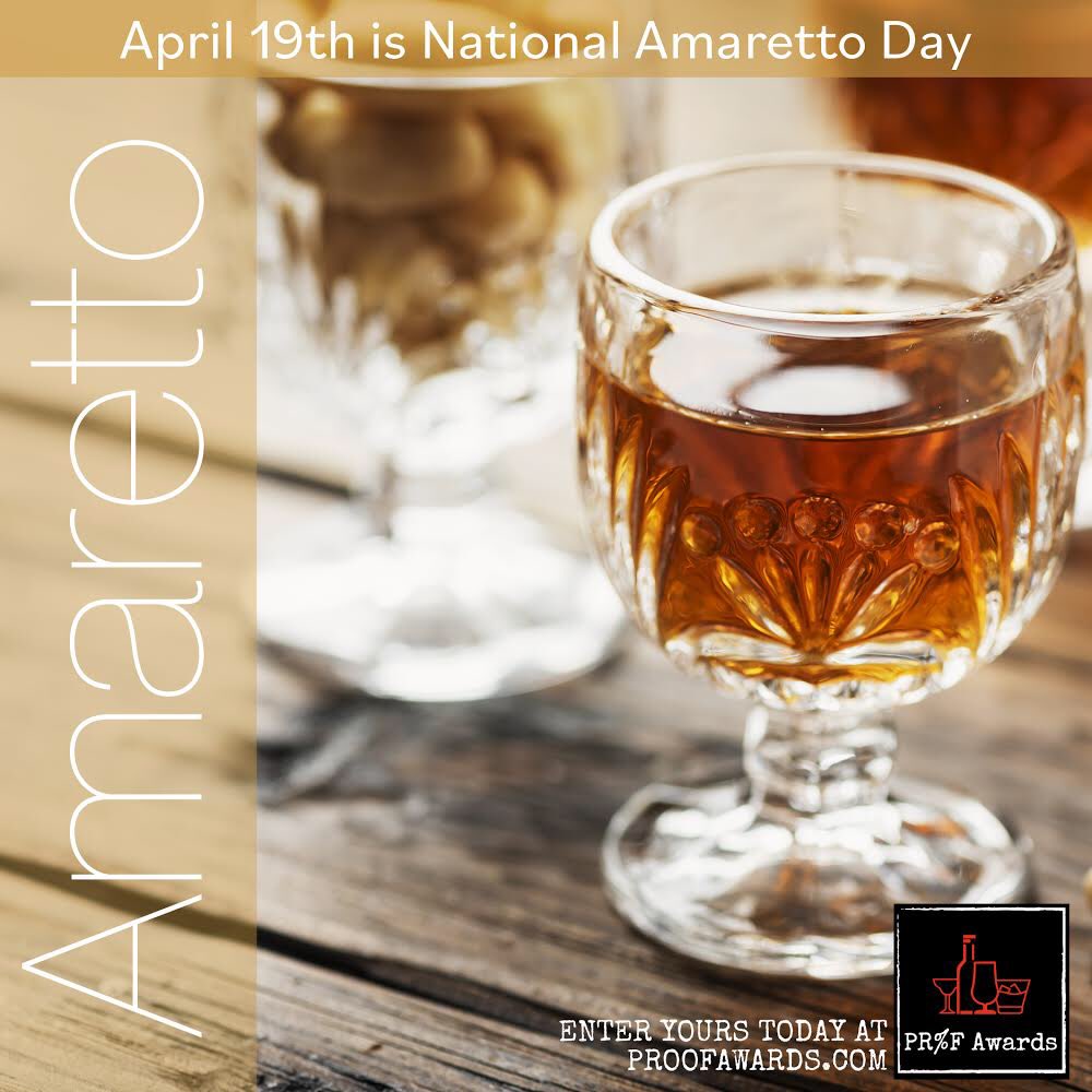 Happy #AmarettoDay - cheers! proofawards.com